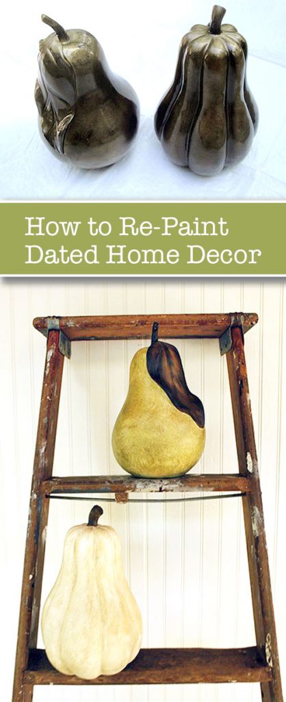How to Re-Paint Dated Decor