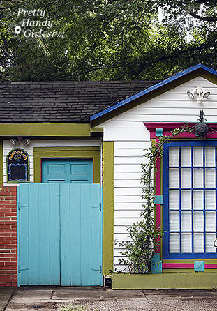 Colorful front doors