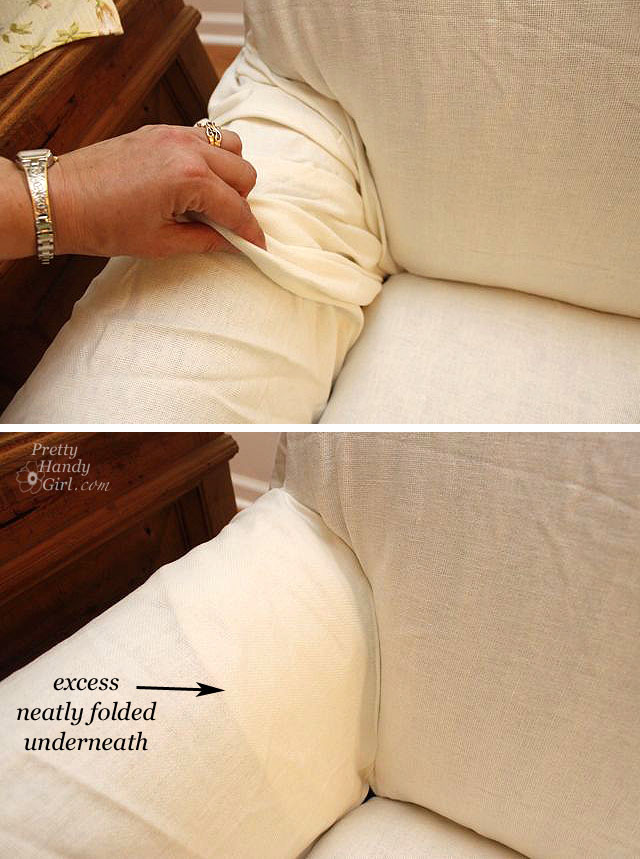 Slipcover a Couch Beautifully