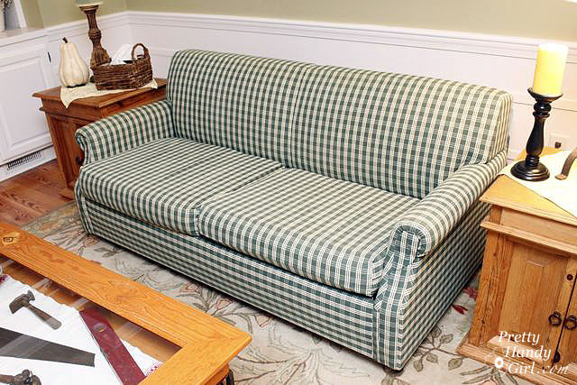Slipcover a Couch Beautifully