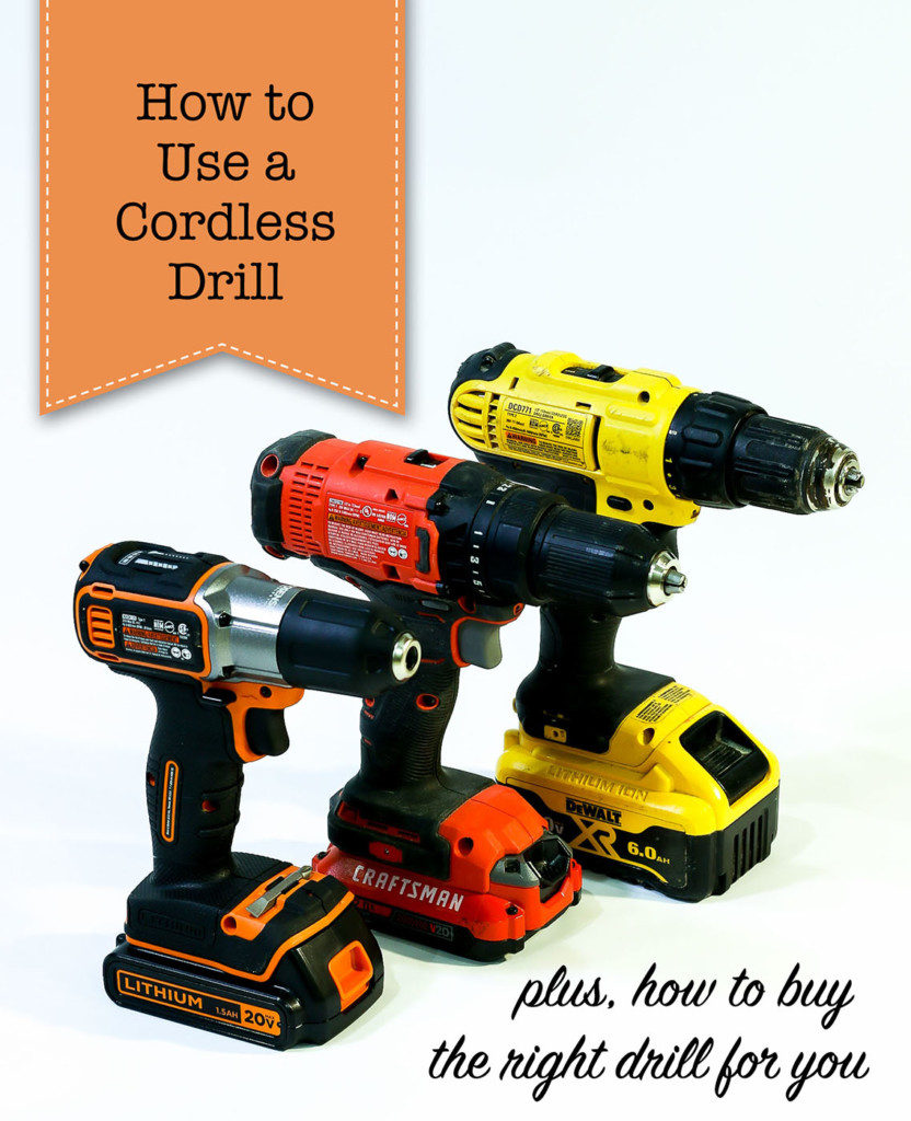 how to use a cordless drill plus buying guide