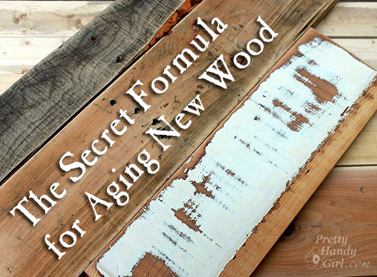 Make New Wood Look Old - Aging Wood FAST!