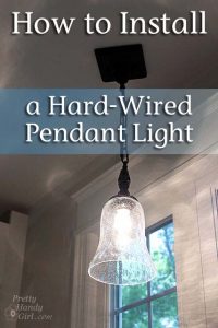 5 Minute Light Upgrade - Converting a Recessed Light to a Pendant ...