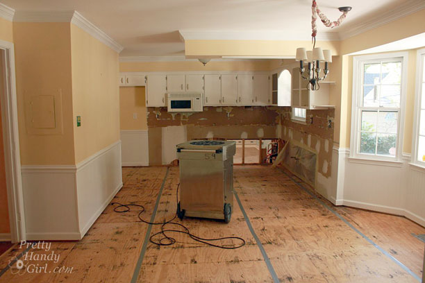 Gutted Kitchen, When I Decided to Renovate My Own Kitchen