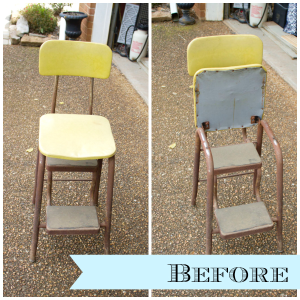 Curbside Step Stool Makeover