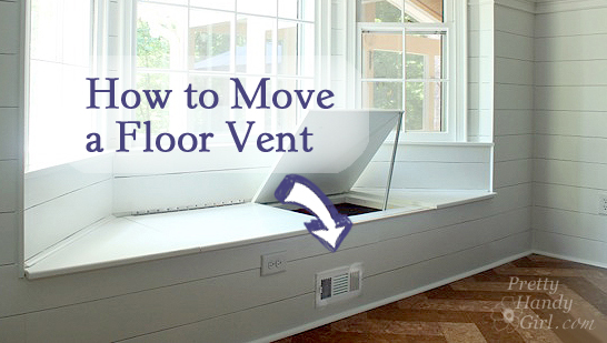 How to Move a Floor Register