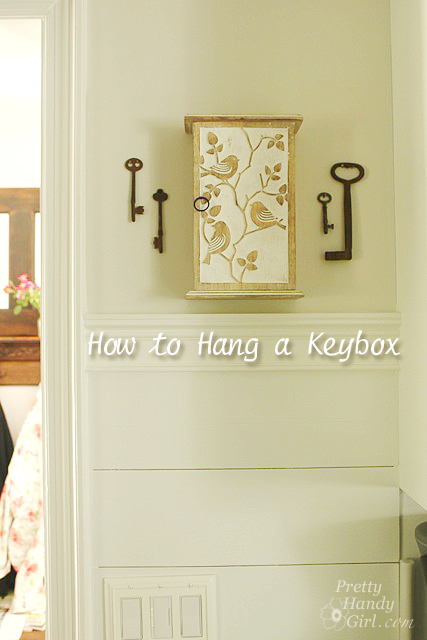 how to hang a keybox