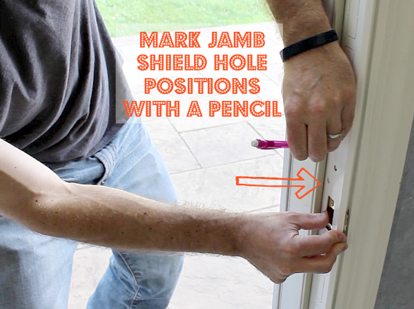 Mark Jamb Shield Holes