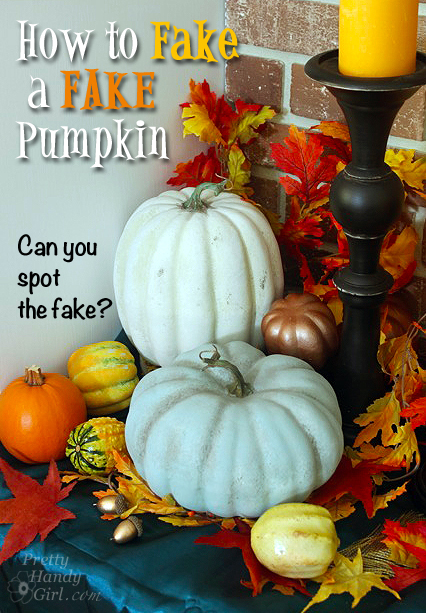 How-to-faux-paint-a-fake-pumpkin