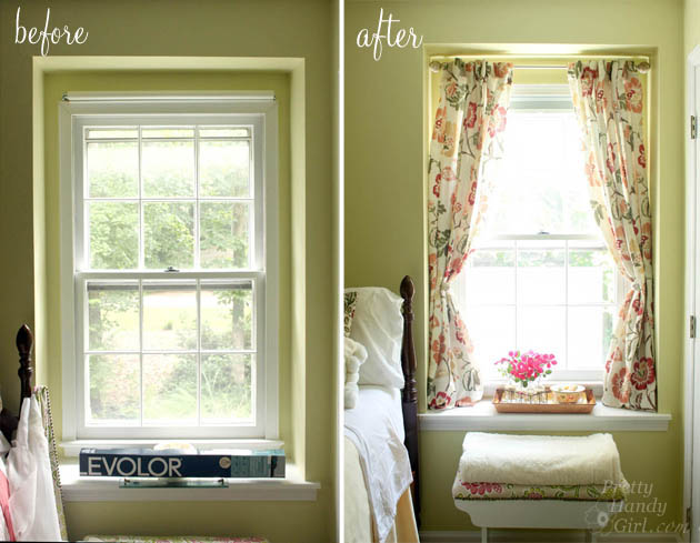 Painted Lampshade & a Quick Guest Room Makeover | Pretty Handy Girl