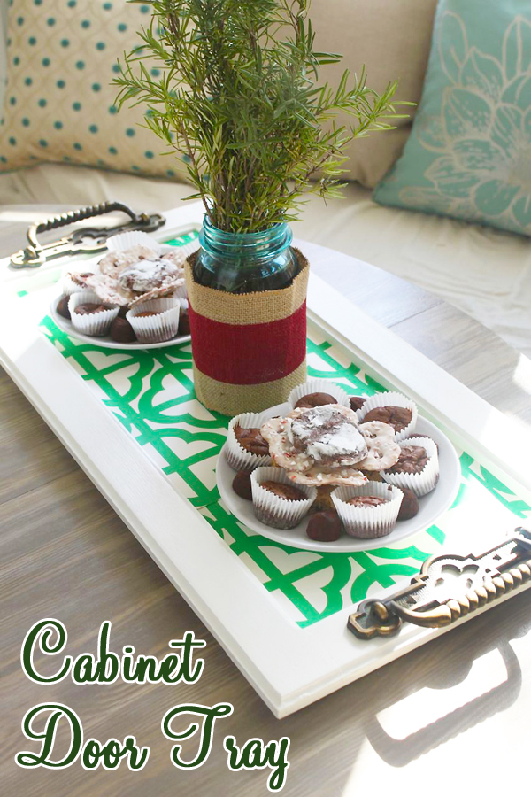 Make a Tray from a Cabinet Door | Pretty Handy Girl