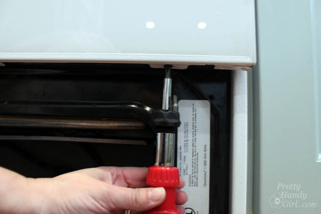 How to Clean Inside Your Oven Door | Pretty Handy Girl
