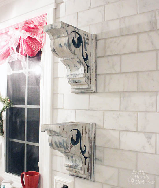 two-corbels-installed