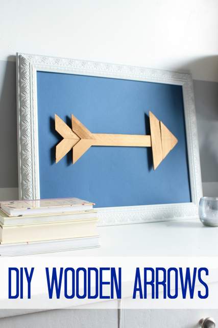 DIY Wooden Arrows
