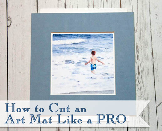 How to Cut an Art Mat Like a Pro | Pretty Handy Girl