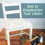 How to Easily Reupholster Your Chairs | Pretty Handy Girl