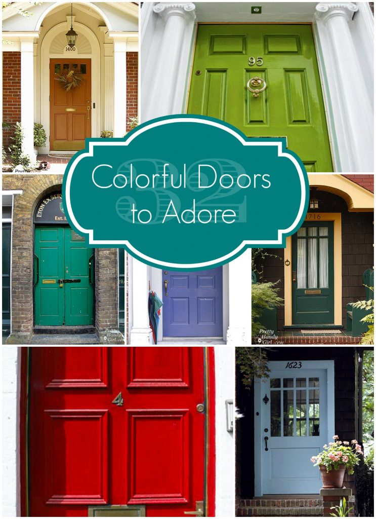 32 Colorful Doors