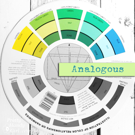 Analogous color harmony | Pretty Handy Girl