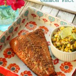 Spice-Rubbed Salmon Recipe | Pretty Handy Girl