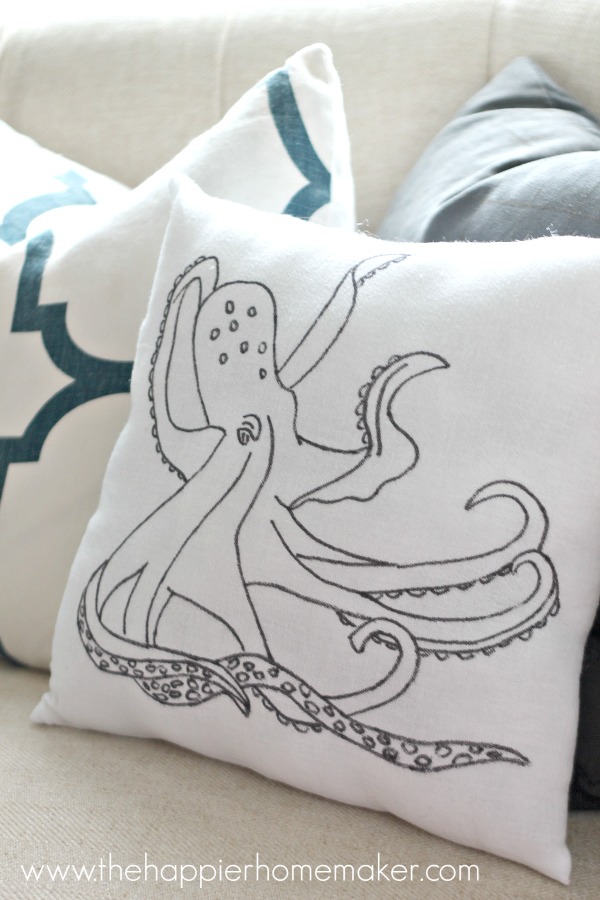 DIY Octopus Pillow