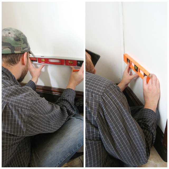 DIY Built In Shoe Shelves - Pretty Handy Girl