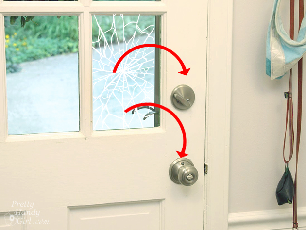 How to Add Security Film to Glass Doors & Windows | Pretty Handy Girl