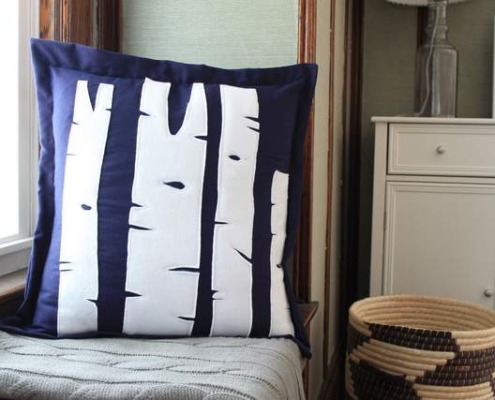 Birch Tree Pillow