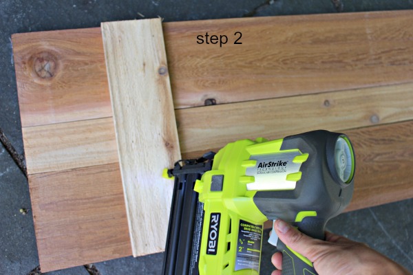 interior cedar shutters step 2