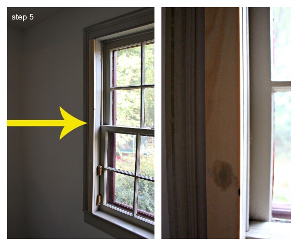 interior cedar shutters step 5