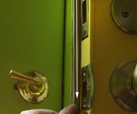 Adding Foam Weatherstripping | Pretty Handy Girl