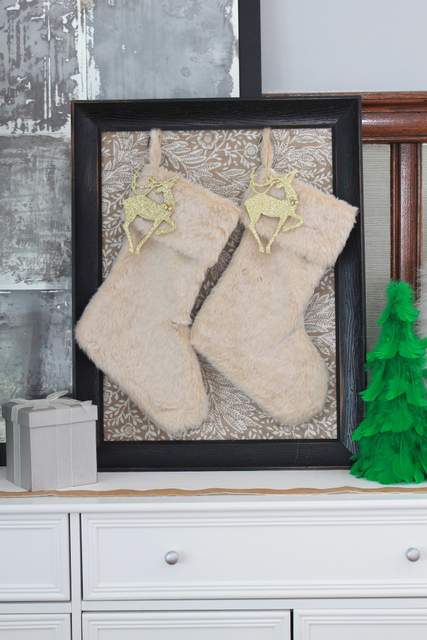 Hang Stockings Without a Mantel