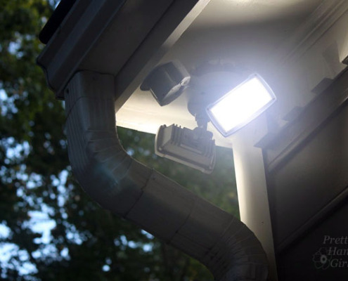 How to Install an Exterior Security Light | Pretty Handy Girl