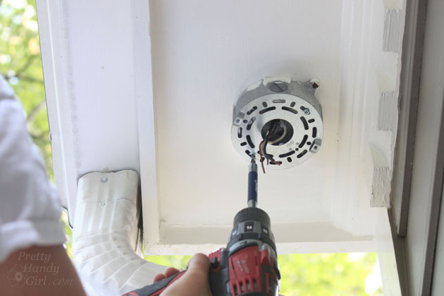 How to Install an Exterior Security Light | Pretty Handy Girl