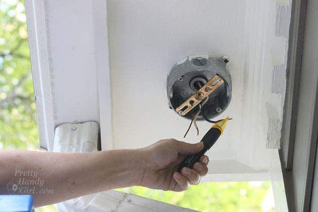 How to Install an Exterior Security Light | Pretty Handy Girl
