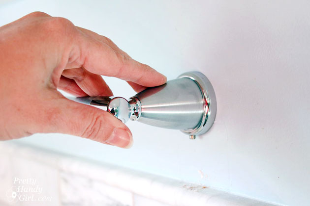 How to Securely Install a Towel Bar | Pretty Handy Girl
