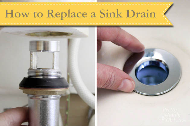 How to Replace a Sink Drain | Pretty Handy Girl