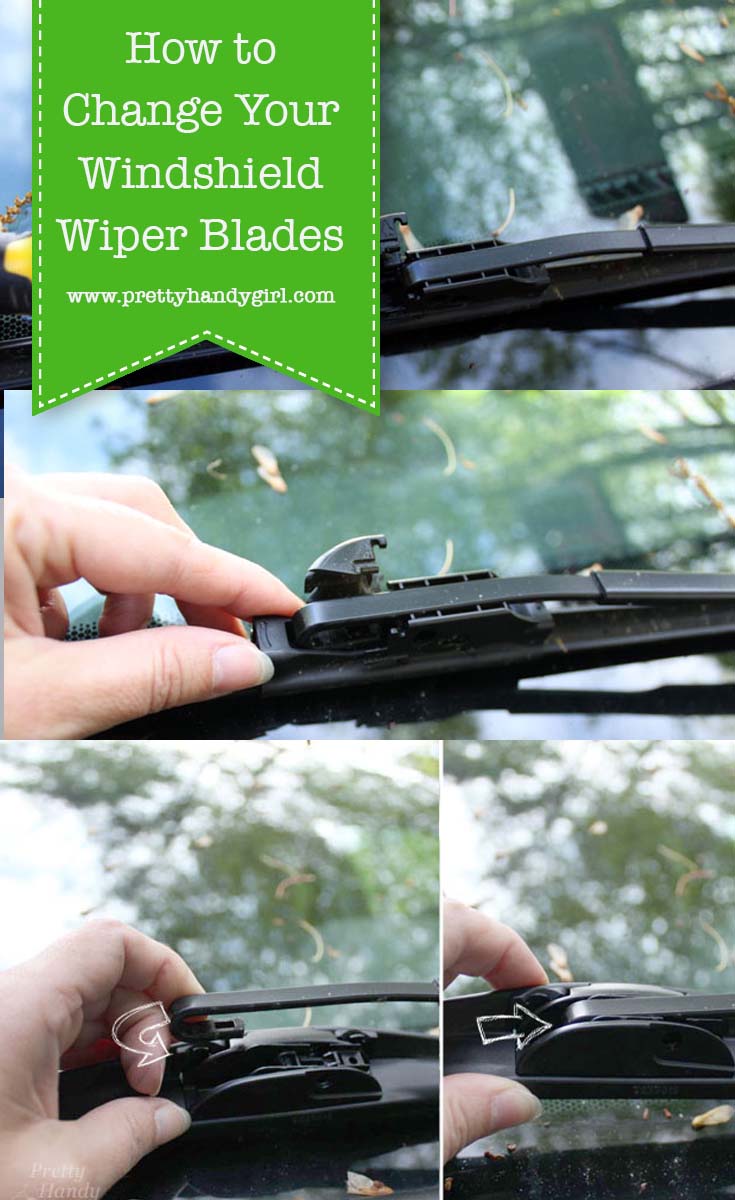 How to Install a Windshield Wiper Blade | Pretty Handy Girl