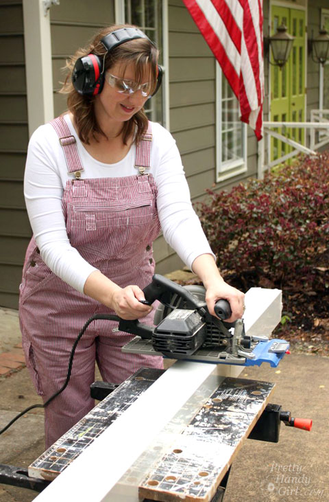 Install a Post Mounted Birdhouse | Pretty Handy Girl