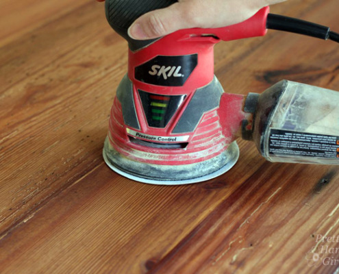 How to Fill Holes and Knots in Wood | Pretty Handy Girl