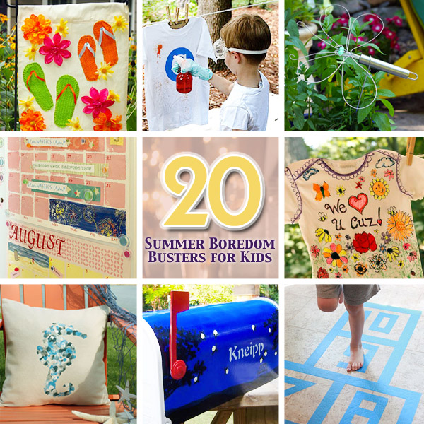 20 Summer Boredom Busters for Kids | Pretty Handy Girl