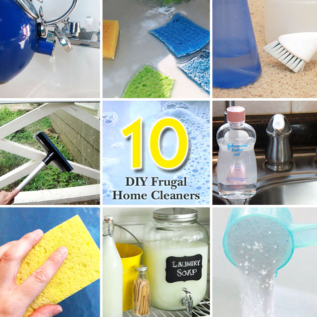 10 DIY Frugal Cleaners | Pretty Handy Girl