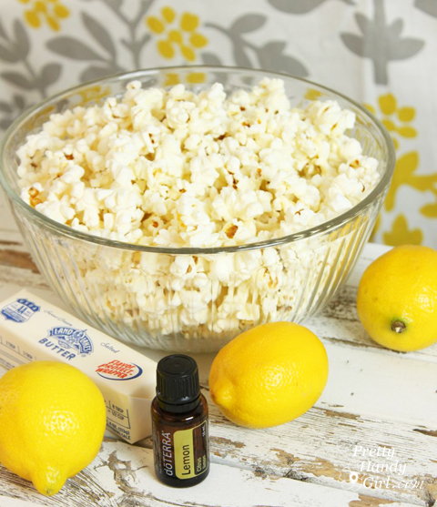 Gifts from your Kitchen - Lemon zest Popcorn
