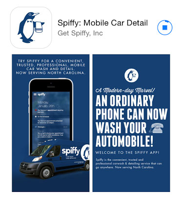 Spiffy Mobile Car Wash app | Pretty Handy Girl