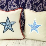 Make Your Own Finger-Printed Star Pillows | Pretty Handy Girl