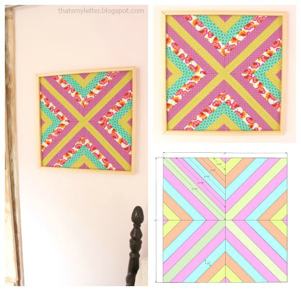 wall quilt collage