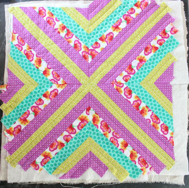 wall quilt step 7