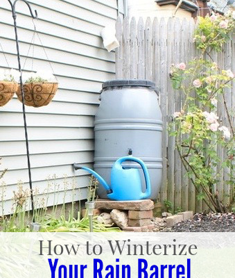 How to Winterize Your Rain Barrel