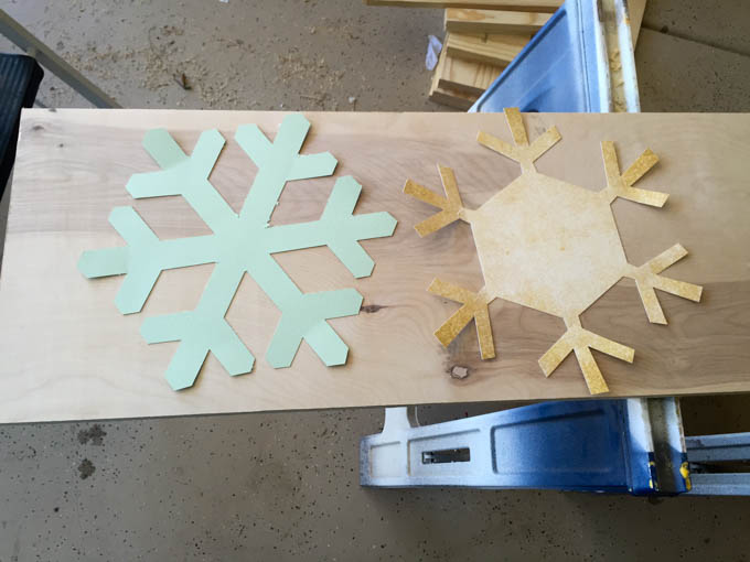 snowflake trivet step 1
