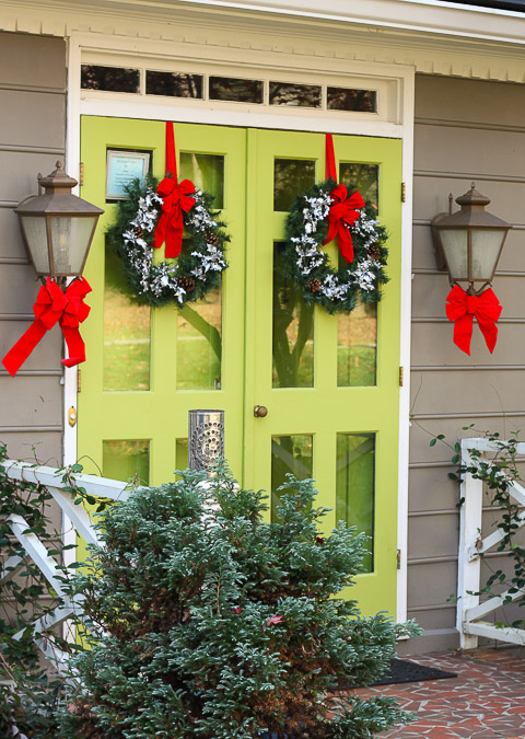 Pretty Handy Girl Holiday Home Tour Mudroom & Foyer