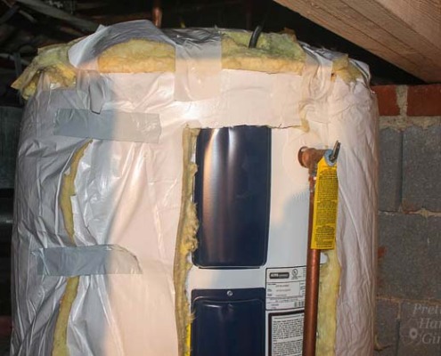 How to Make an Old Water Heater More Energy Efficient | Pretty Handy Girl